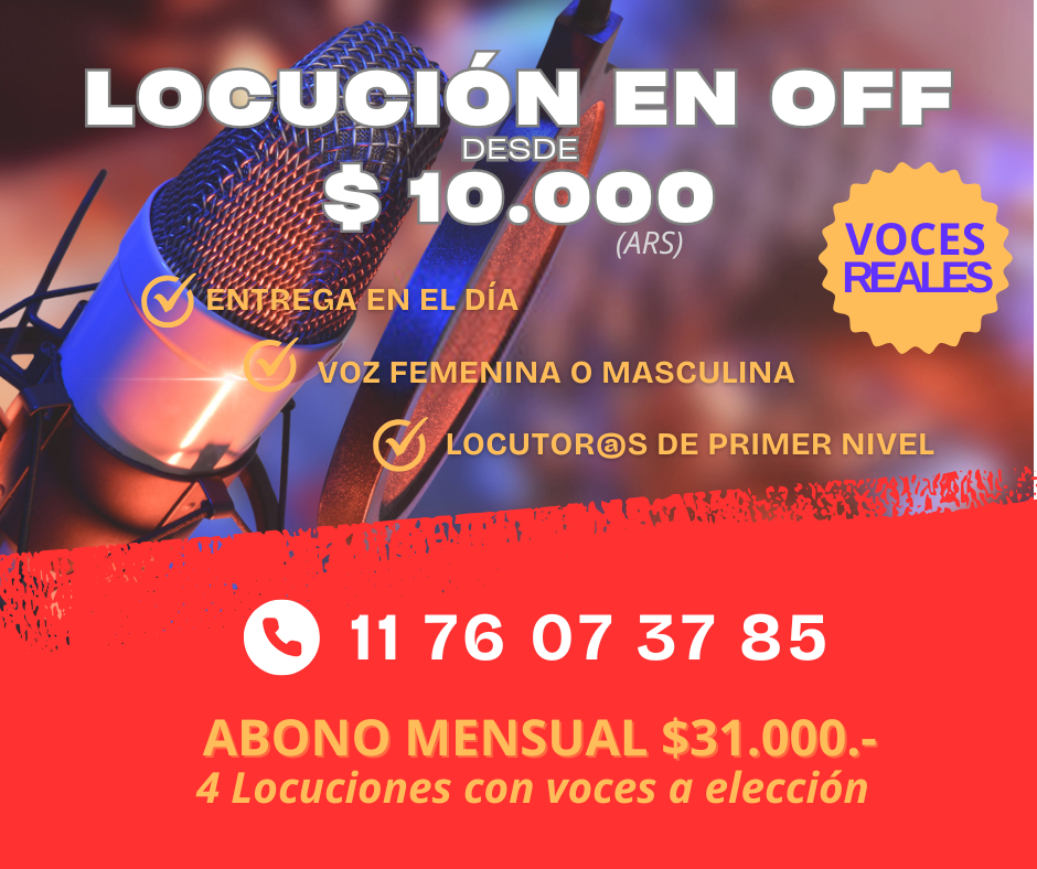Locución en Off