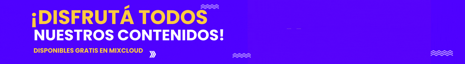 Escuchanos en Mixcloud